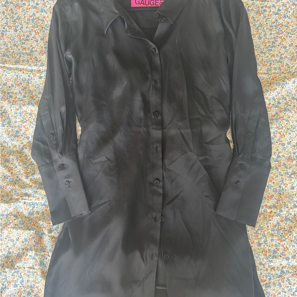 Gauge 81 Otsuki Dress Black Mini Dress Size 0 - Picture 4 of 4